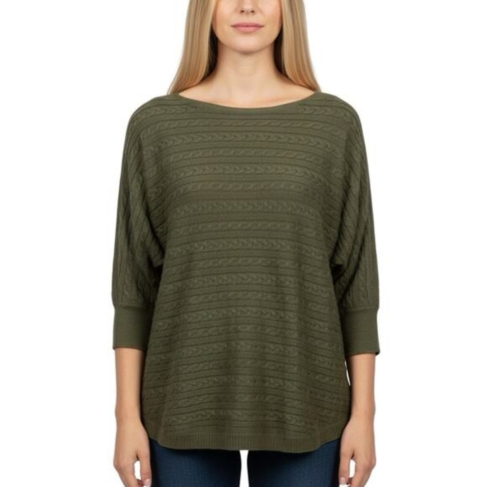 Market & Spruce Forest Green Women's Sweater